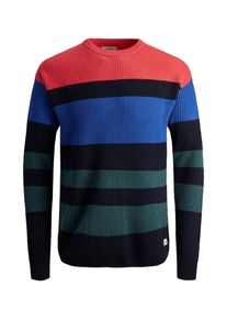 Jack & Jones JACK & JONES, Herren Pullover, Blau / Smaragd / Rot / Schwarz