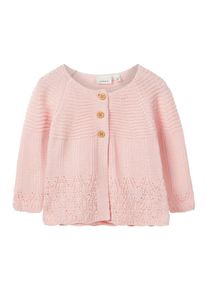 name it, M&auml;dchen Strickjacke, Hellpink