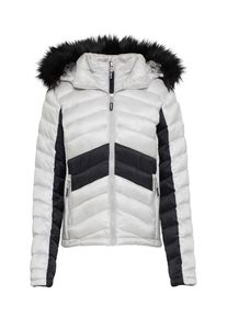Superdry, Damen Winterjacke, Hellgrau / Schwarz