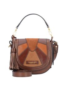The Bridge, Damen Handtasche 'Barga', Braun / Kastanienbraun / Dunkelorange