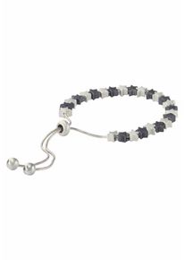 J. JAYZ, Damen Armband, Anthrazit / Silber