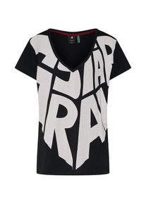 G-Star Raw, Damen Shirt 'Graphic 50 v t wmn s\s', Schwarz