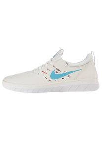 NIKE SB, Herren Nyjah Free Sneaker, T&uuml;rkis / Perlwei&szlig;