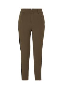 Drykorn, Damen Bundfaltenhose 'FIND', Khaki / Schwarz