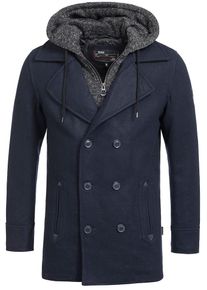 INDICODE JEANS, Herren Wollmäntel ' Cliff Jacke ', Navy