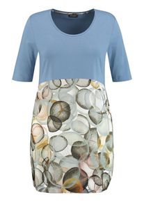 SAMOON, Damen T-Shirt, Himmelblau