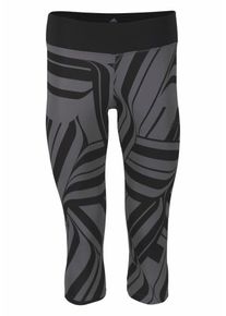 adidas Performance, Damen Funktionstights 'D2M RR', Taupe / Schwarz
