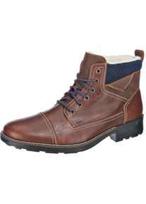 Rieker, Herren Stiefeletten, Navy / Braun