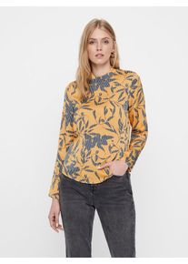 V&eacute;ro Moda VERO MODA, Damen Bluse, Nachtblau / Safran