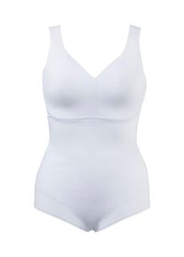 Ulla Popken, Damen Body 'Bodyforming-Body', Weiß