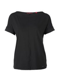 s.Oliver RED LABEL, Damen Oversize-Shirt, Schwarz
