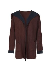 Véro Moda VERO MODA, Damen Strickjacke, Dunkelblau / Braun