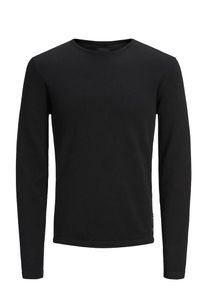PRODUKT, Herren Klassischer Strickpullover, Schwarz