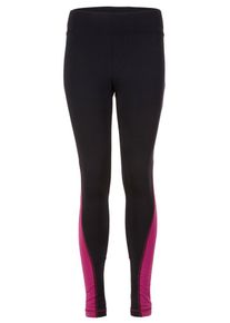 KAMAH, Damen Active Leggings 'roxy', Fuchsia / Schwarz / Wei&szlig;