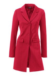 Heine, Damen Longblazer, Rot