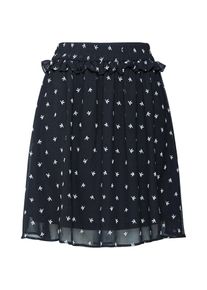 Pieces, Damen Minirock 'Bahara', Schwarz / Wei&szlig;