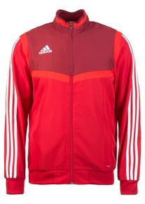 adidas Performance, Herren Pr&auml;sentationsjacke 'Tiro 19', Rot / Dunkelrot / Wei&szlig;