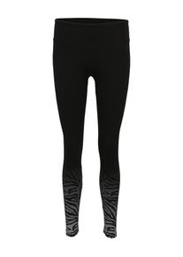 OGNX, Damen Leggings 'Zebra', Schwarz