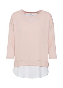 Only, Damen Pullover, Rosa / Wei&szlig;