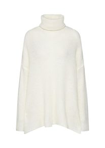 Vila, Damen Pullover 'VIOLASA ROLL NECK KNIT TOP', Wei&szlig;