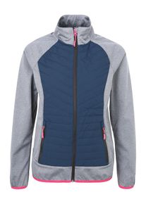 Icepeak, Damen Wanderjacke 'SALALI', Navy / Graumeliert