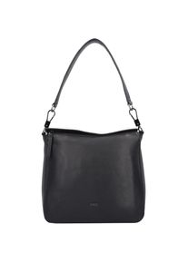 Bree, Damen Schultertasche 'Lia 9', Schwarz / Silber