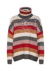 Oui, Damen Pullover, bunt
