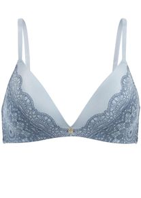 Palmers, Damen BH 'Crochet Print', Blau