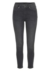 Pepe Jeans, Damen Jeans 'CHER HIGH STUDS', Grey Denim