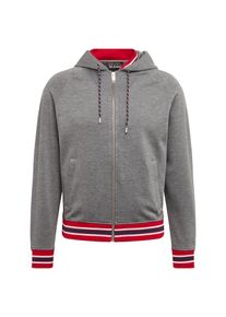 THE KOOPLES, Herren Sweatjacke, Grau / Rot