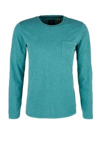 s.Oliver RED LABEL, Herren Longsleeve, Türkis