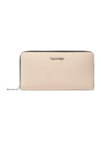Calvin Klein, Damen Geldbörse 'SM RACE LARGE ZIPAROUND', Rosa