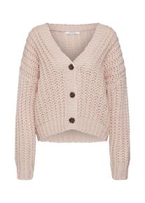 Pieces, Damen Strickjacke 'Isabella', Puder