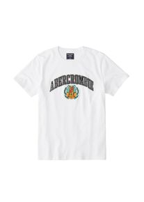 Abercrombie & Fitch Abercrombie & Fitch, Herren Shirt 'SS ELEVATED TECH', Wei&szlig;