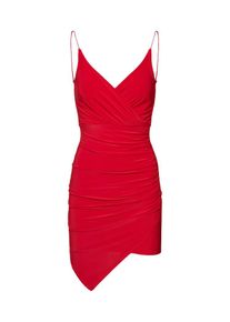 Missguided, Damen Kleid 'STRAPPY SLINKY WRAP', Rot