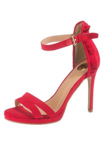 Buffalo, Damen Riemchensandaletten, Rot