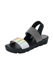 Heine, Damen Sandalette, Silber