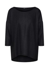 Only, Damen Shirt 'STELLA ELCOS TOP', Schwarz