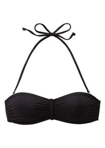 Buffalo, Damen Bandeautop "Happy", Schwarz