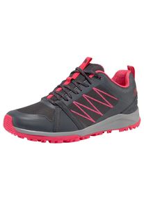 The North Face, Damen Outdoorschuhe 'Litewave Fastpack II', Basaltgrau / Neonpink
