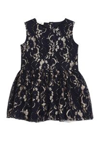 name it, Mädchen Kleid 'NMFRALUT SPENCER', Saphir / Gold