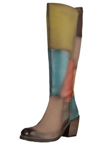 Bugatti, Damen Stiefel, Beige / Türkis / Rauchblau / Braun / Oliv / Dunkelorange