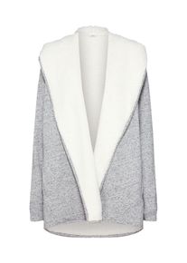 GAP, Damen Strickjacke 'SHERPA WRAP', Hellgrau