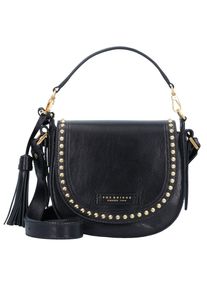 The Bridge, Damen 'Rock' Handtasche Leder 21 cm, Schwarz