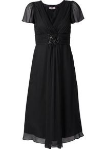 sheego Style, Damen Abendkleid, Schwarz