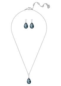 Swarovski, Damen Set 'Vintage, 5421820', Taubenblau / Silber