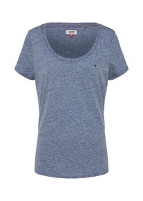 Tommy Jeans, Damen T-Shirt 'ORIGINAL TRIBLEND', Blau