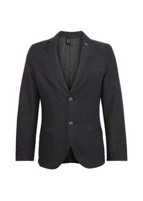 Tom Tailor, Herren Sakko im Jersey-Look, Schwarz