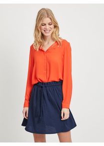 Vila, Damen Bluse, Orangerot