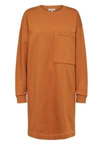 Selected Femme, Damen Sweatkleid, Braun